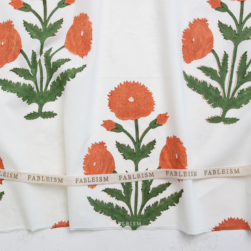 Sienna Boho Floral | Indian Block Prints | Fableism