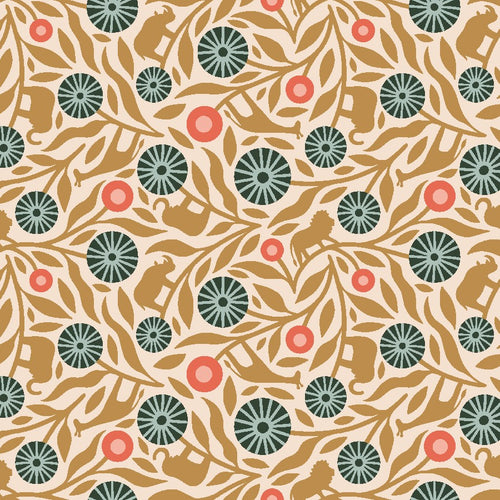 Savanna | Carys Mula | Floral Disguise - Delicate Balance | Cotton + Steel Fabrics