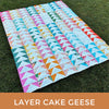 Layer Cake Geese | Quilt Pattern | Allison Ramsing