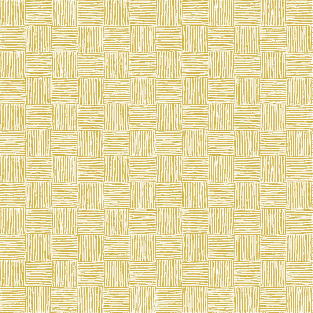 Sweet Floral Scent | Haystack - Yellow | Loes van Oosten | Cotton + Steel Fabric