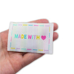 Made with Love Quilt | Fabric Labels | SA Labels | Sew In Labels