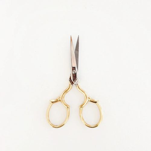 Luna Scissors | Studio Carta | gold handle