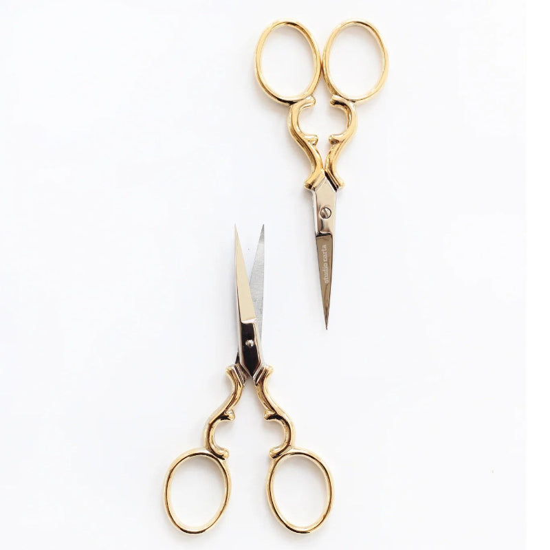 Onda Scissors | Studio Carta | gold handle