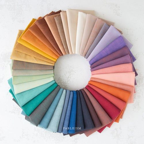 Watercolor Wovens | Fat Quarter Bundle | Fableism Supply Co | Shot Cotton