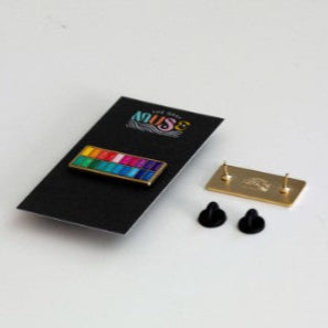 Slim Paint Palette Enamel Pin | The Gray Muse | v3