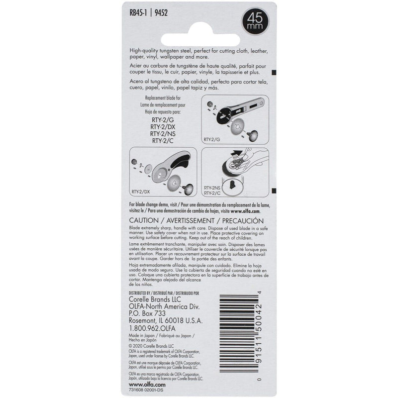 OLFA Rotary Blade 45mm | RB45-1