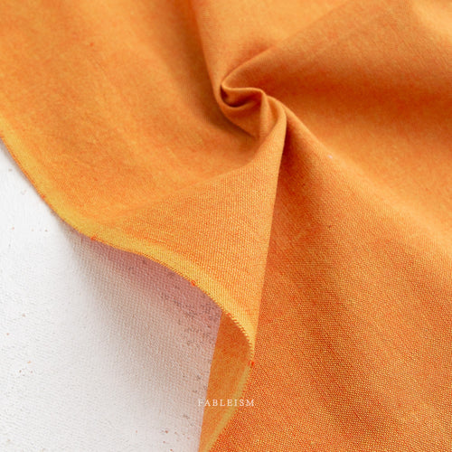 Saffron | Watercolor Wovens | Fableism | Shot cotton