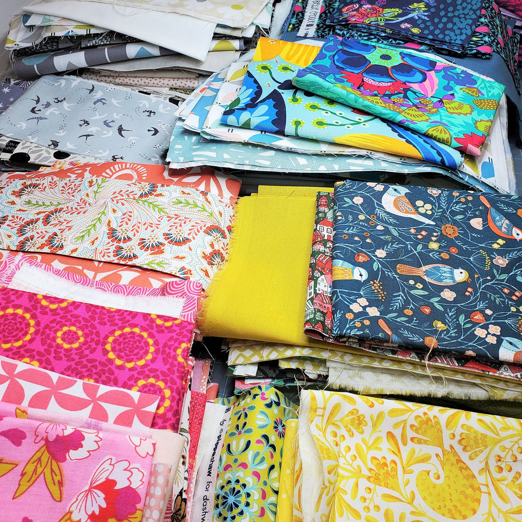 Fabric Remnant & Scrap Bundles | Quilting Cotton