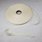 1/2" Cotton Twill Tape | Heavyweight | Natural