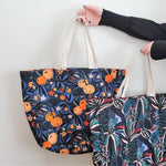 Squad Tote Bag Pattern | Market Tote | Little Fabric Shop Sewing Pattern