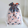 Lined Drawstring Bag Pattern | Jeni Baker | Little Fabric Shop