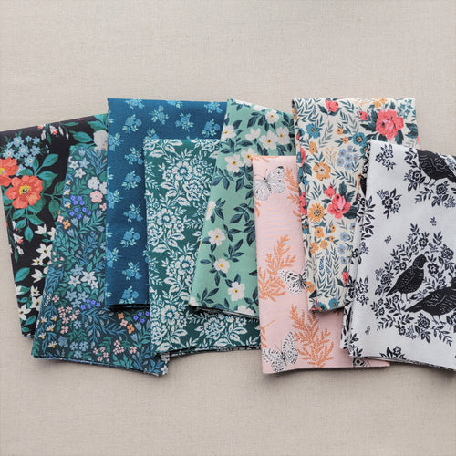 Flora | Half Yard Bundle Complete Collection | Cloud 9 Fabrics | Cassidy Demkov | Organic Cotton
