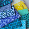 Blue, Green & Gold Bundle | Shop Curated Bundle | Little Fabric Shop