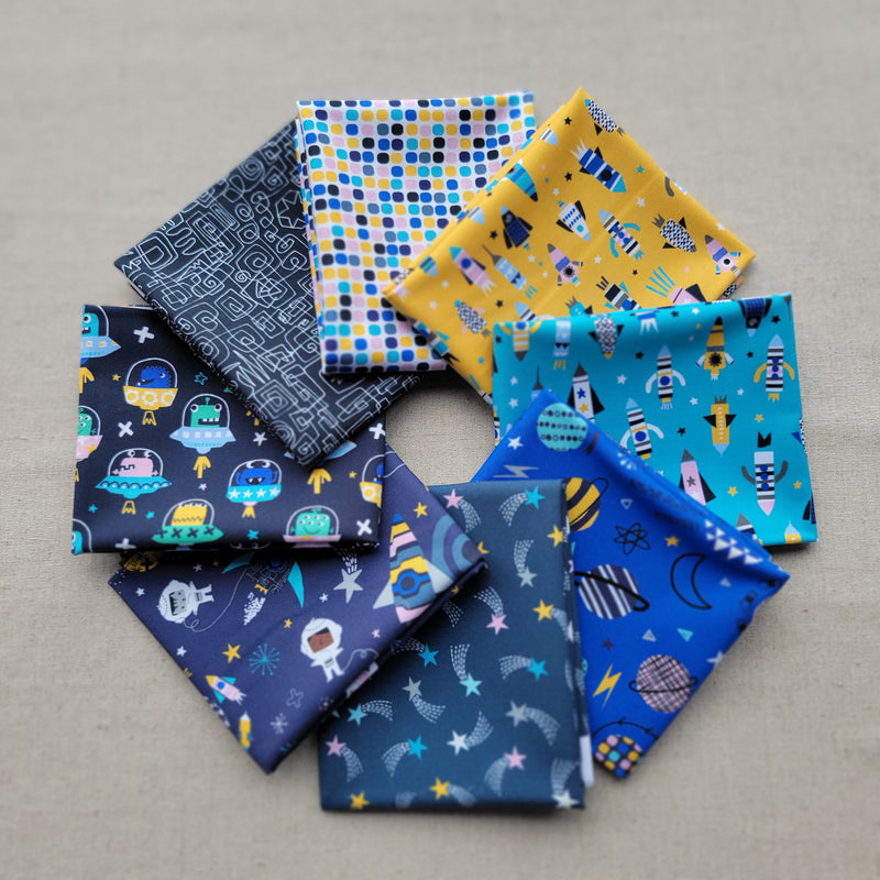 Blast Off | Fat Quarter Bundle Complete Collection | Dashwood Studio