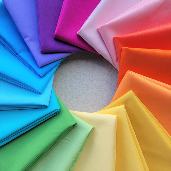 Rainbow Century Solids Fat Quarter Bundle – Little Fabric Shop