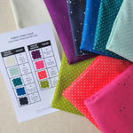 Little Fabric Shop Quilt Fabric Bundle | Cotton + Steel Fabric | A Progressive Skills Quilt Sewing Tutorial Pattern