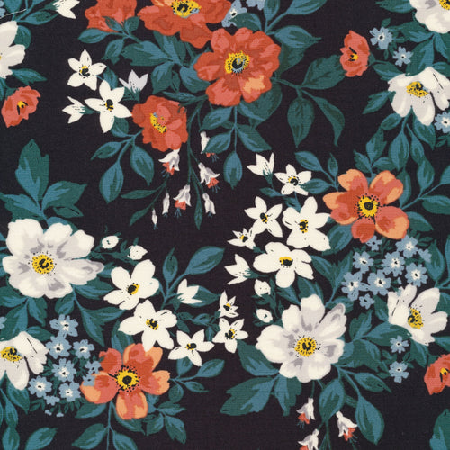 Flora | Sweet Briar | Cassidy Demkov | Cloud 9 Fabrics | Organic Cotton