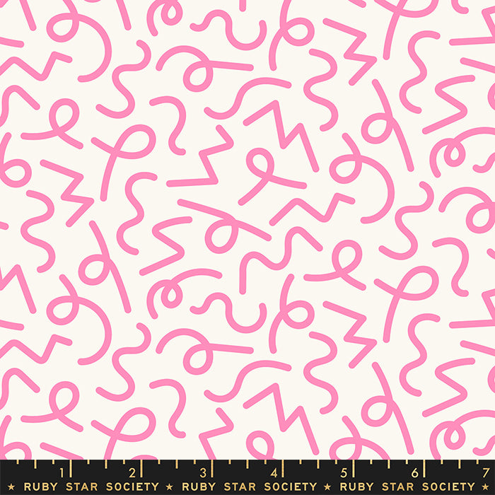 Darlings 2 | Permanent Wave - Flamingo | Ruby Star Society | Moda Fabrics