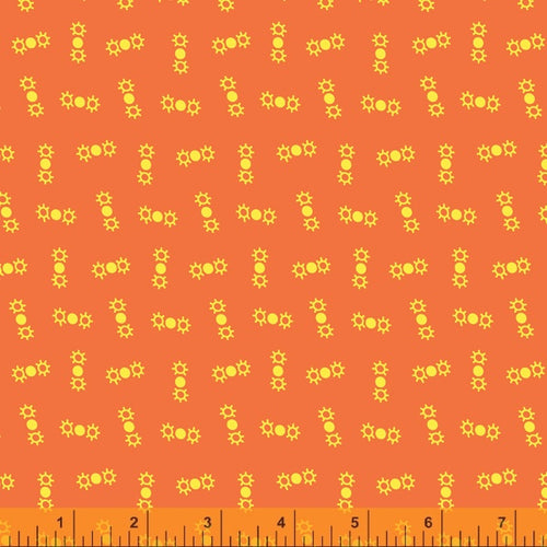 Five + Ten | Ding Dong - Orange | Denyse Schmidt | Windham Fabrics