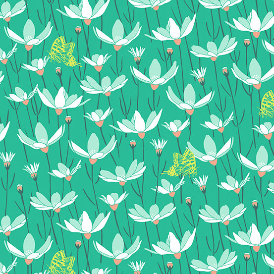 Flora & Fauna | Patty Sloniger | Meadow - Grass | Andover Fabrics