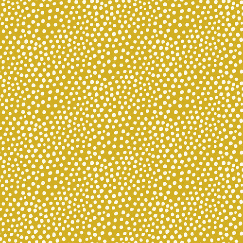 Garden Jubilee | Phoebe Wahl | Dots - Gold | FIGO Fabrics
