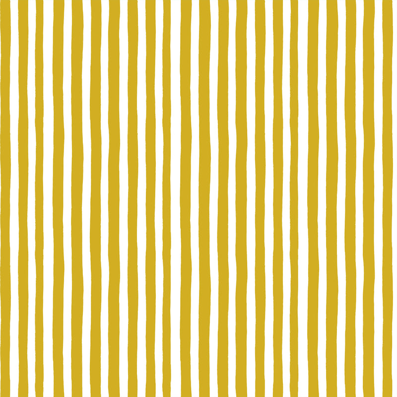 Garden Jubilee | Phoebe Wahl | Stripes - Gold | FIGO Fabrics