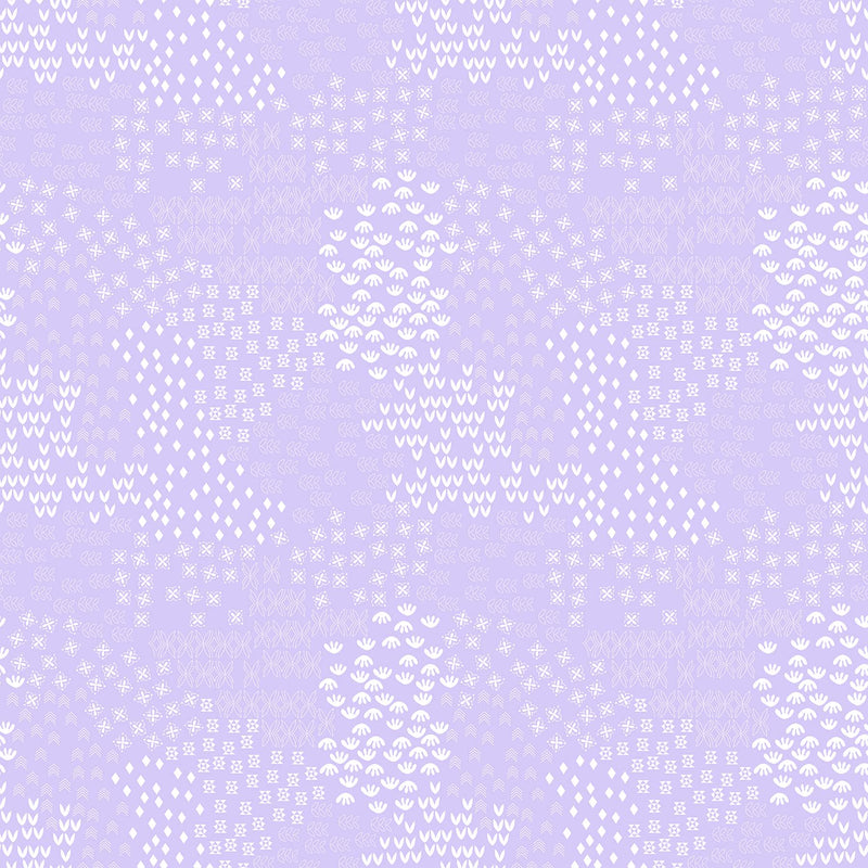 Hampton Court | Meadow - Lilac | Karen Lewis Textiles | FIGO Fabrics