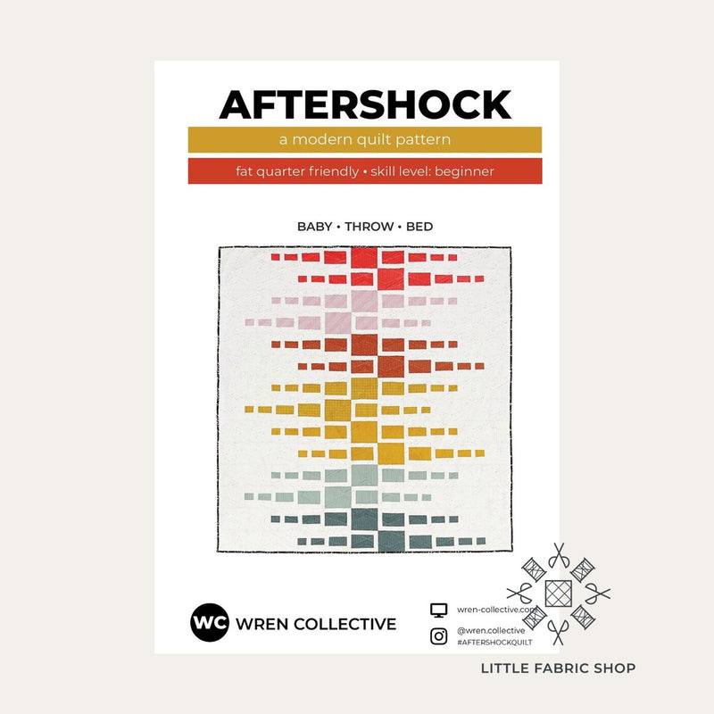Aftershock | Quilt Pattern | Wren Collective