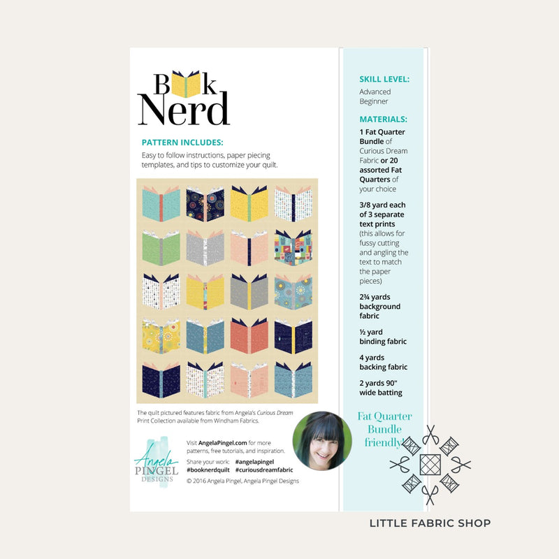 Book Nerd | Quilt Pattern | Angela Pingel Designs
