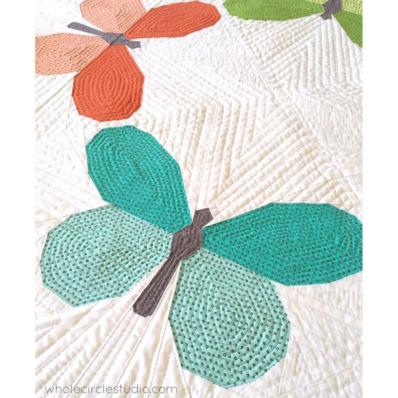 Butterfly Bunch | Quilt Pattern | Whole Circle Studio | Foundation Paper Piecing Mini Quilt