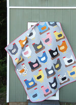 Chickens Pattern | Quilt Pattern | Cluck Cluck Sew