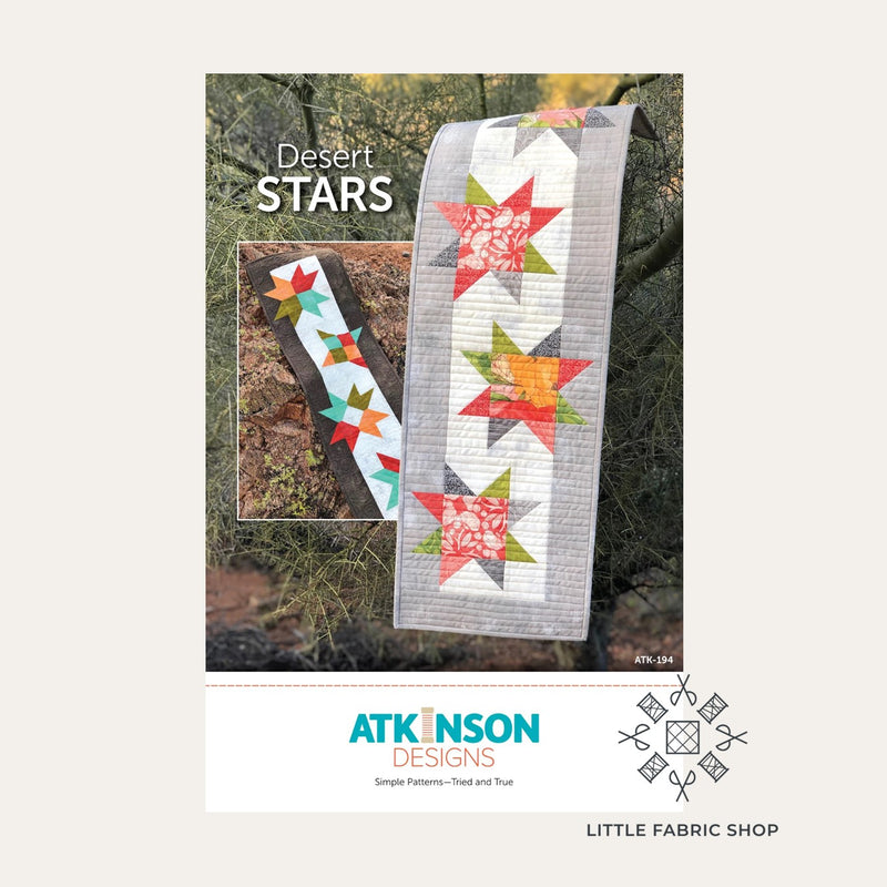 Desert Stars | Table Runner Pattern | Atkinson Designs