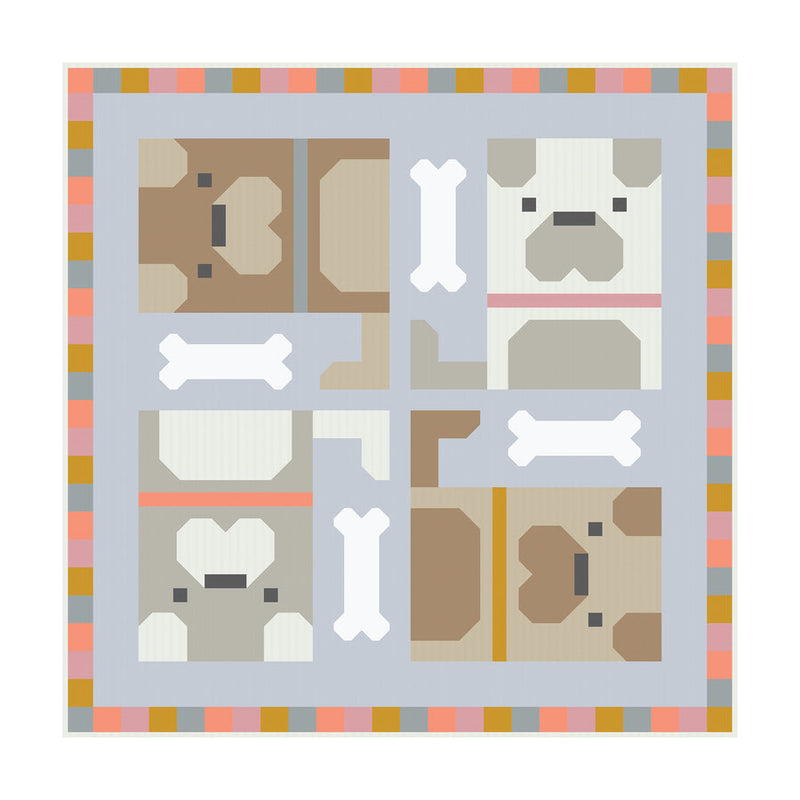 Dog Pile Quilt | Quilt Pattern | Pen + Paper Patterns