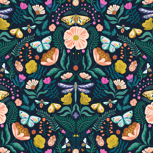 Flutter By | Small Mirrored Floral | Dashwood Studio