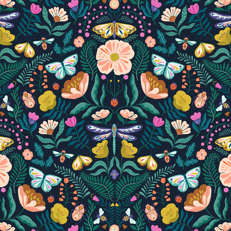 Flutter By | Small Mirrored Floral | Dashwood Studio