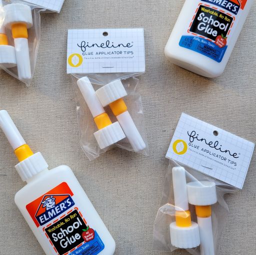 Fineline® Glue Tips - Pack of Two – Pen and Paper Patterns
