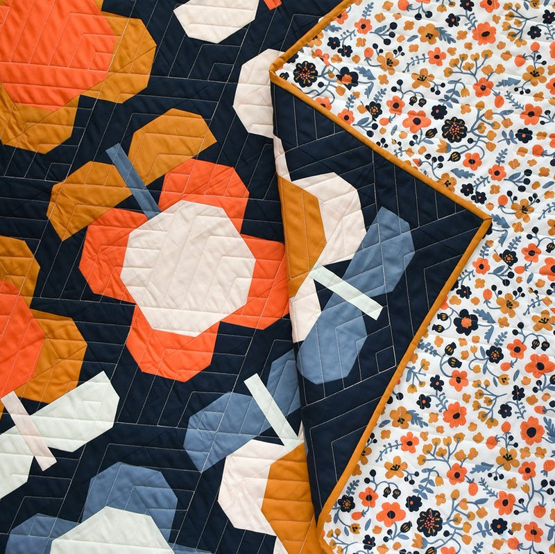 Folk Blooms Quilt | Quilt Pattern | Pen + Paper Patterns