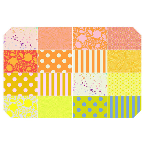 New Tula True Colors - Goldfish | Tula Pink | Fat Quarter Bundle | FreeSpirit Fabrics