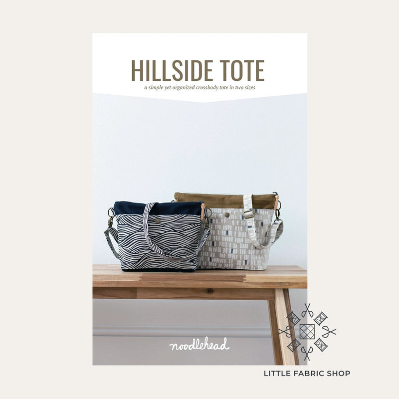 Hillside Tote Pattern | Noodlehead | Bag Purse Sewing Pattern