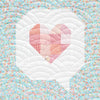 I Heart You Quilt | Quilt Pattern | Modern Holiday Quilt Collection | Then Came June and Pen + Paper Patterns