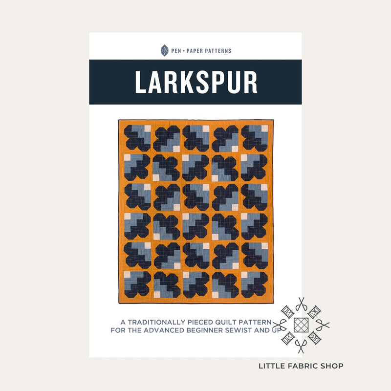 Larkspur Quilt | Quilt Pattern | Pen + Paper Patterns