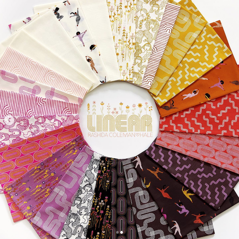 Linear | Ruby Star Society | Fat Quarter Bundle Complete Collection | Rashida Coleman Hale | Moda Fabrics