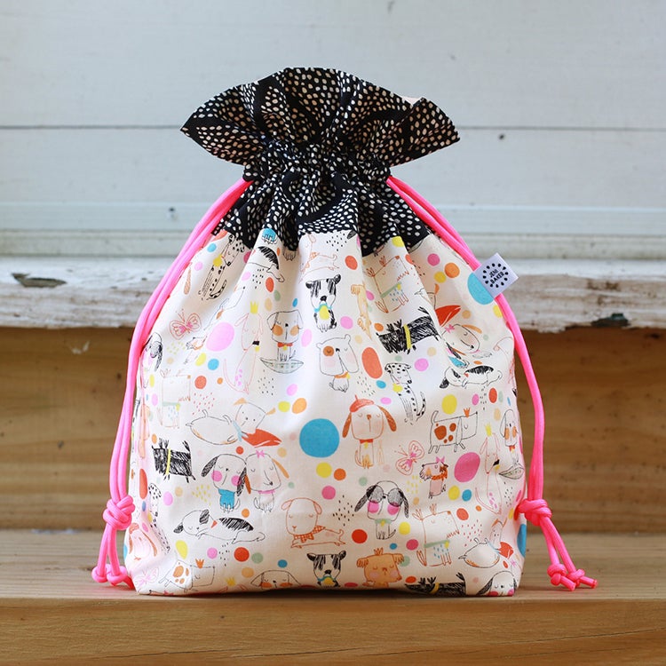 Lined Drawstring Bag Pattern | Jeni Baker