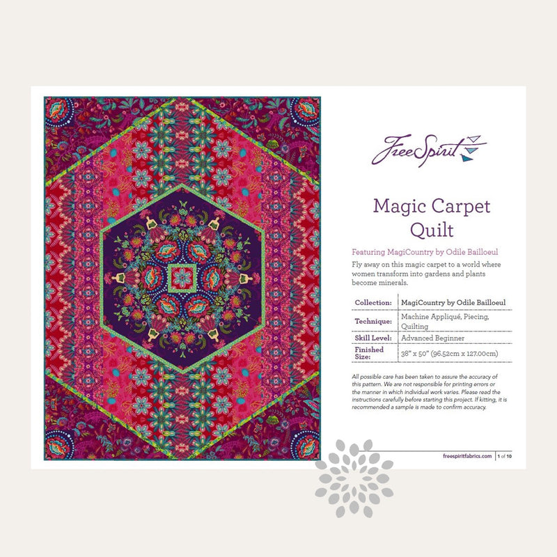 Magic Carpet Quilt | Free Quilt Pattern | Magi Country