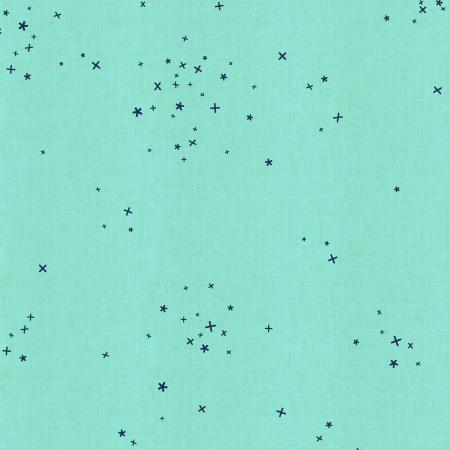 Freckles - Mint Chip Unbleached Fabric | Cotton + Steel Basics