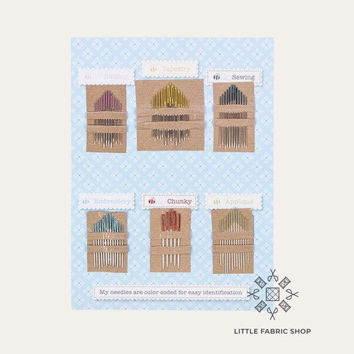 LITTLE TED NEEDLE AND THREAD CASE PATTERN AND FABRIC KIT