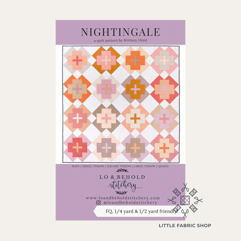 Nightingale | Quilt Pattern | Lo & Behold Stitchery
