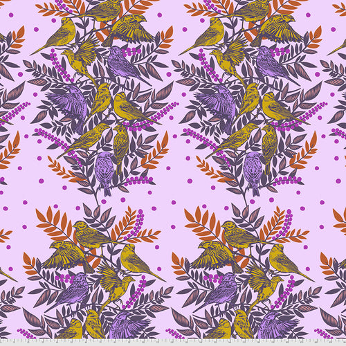 Visitation - Lilac | Bright Eyes Collection - Anna Maria Horner | FreeSpirit Fabrics