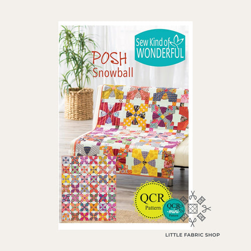 Posh Snowball Quilt | Quilt Pattern | Sew Kind of Wonderful