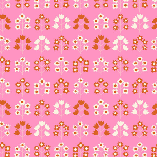 Petunia | Ruby Star Society | Bouquet - Flamingo | Moda Fabrics